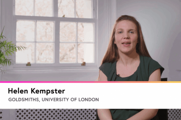 Helen Kempster from Goldsmiths University of London