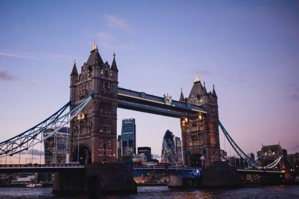 London Bridge at dawn