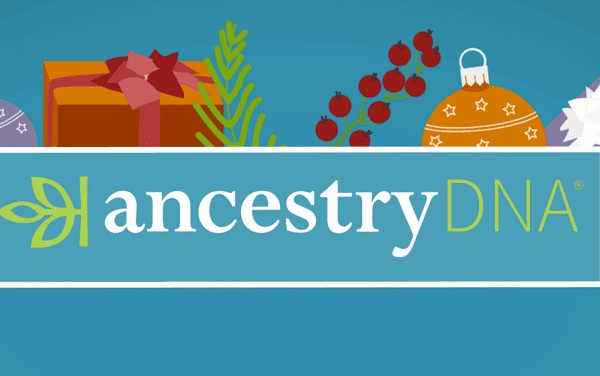AncestryDNA Christmas illustration
