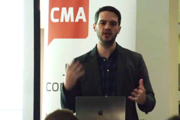 Presenter at the CMA Digital Breakfast
