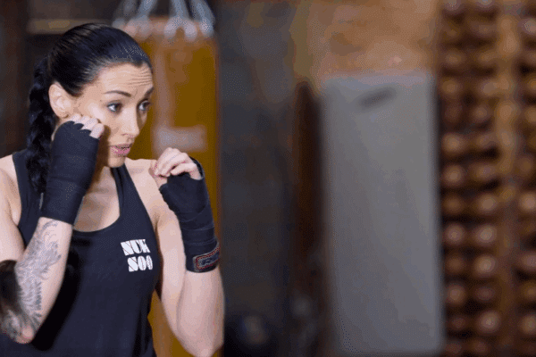 Woman training in Nuk Soo self defence video made by Bold Content