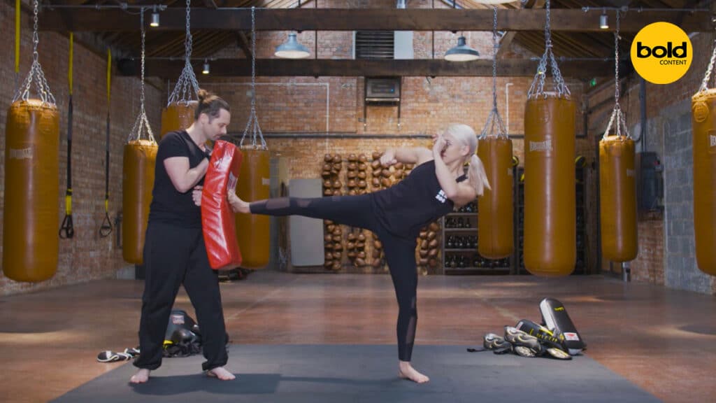 Self defence training video still