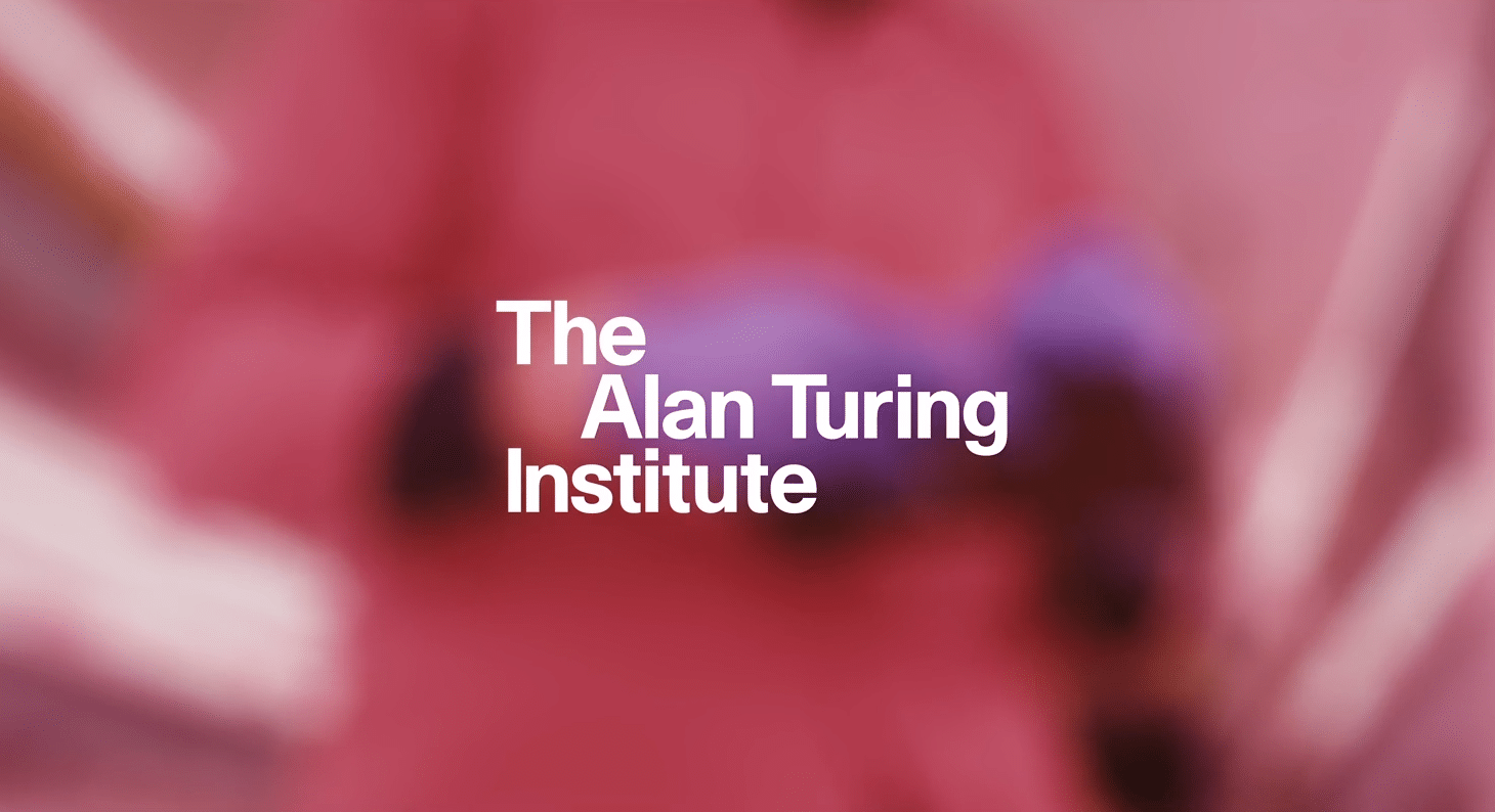 Alan Turing Institute Logo on a white background