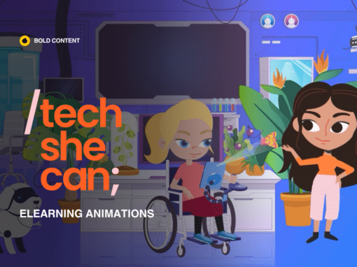Tech She Can | Animated E-Learning Video Series