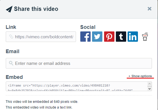 How To Set A Vimeo Video To Autoplay