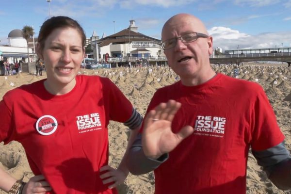 The Big Issue Foundation Sandcastles Event