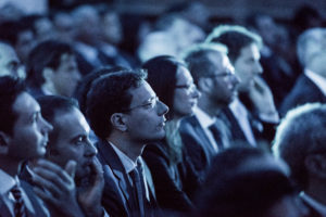 Crowd at a conference