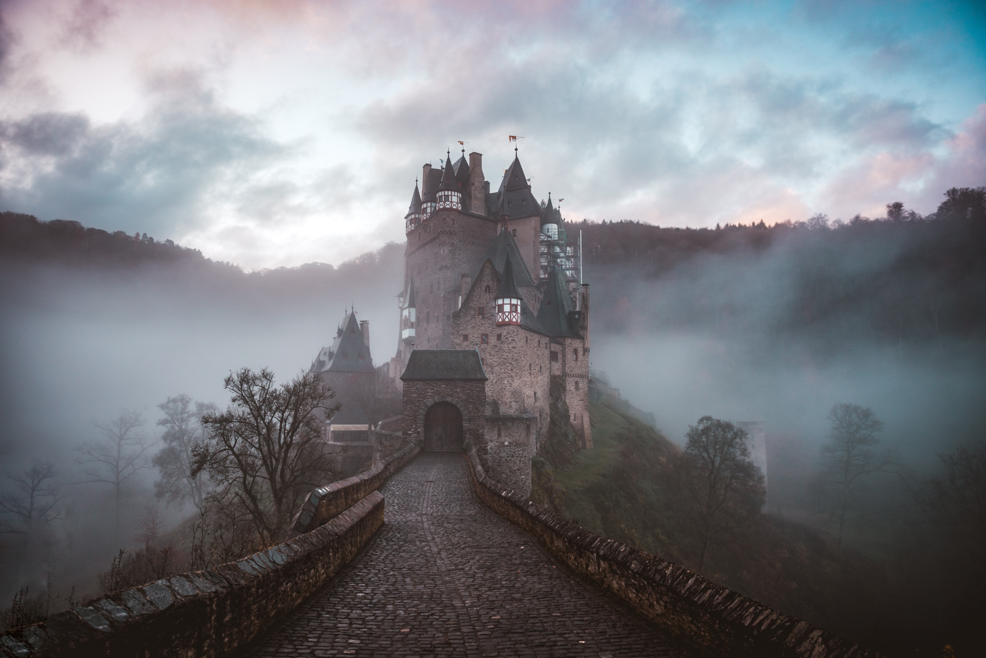A photo of a castle