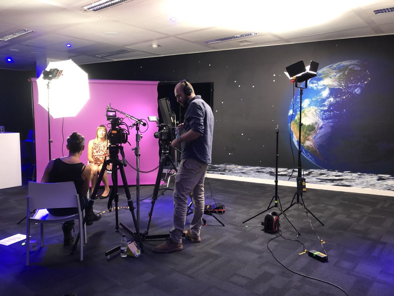 Behind the scenes of video production with Bold Content Video Production